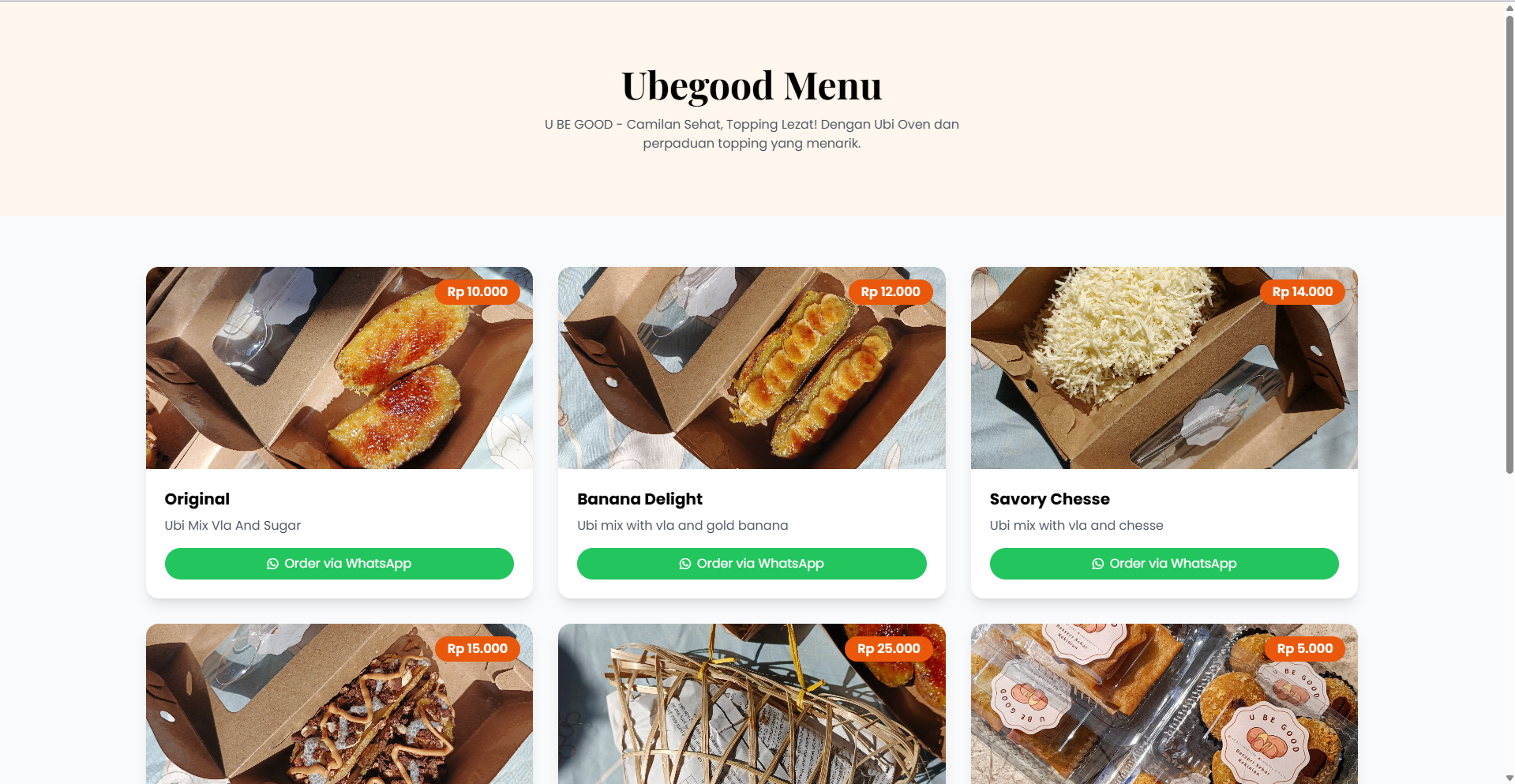 Website UbeGood